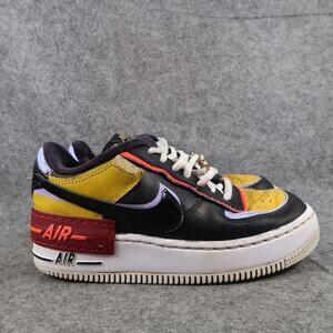 Nike Shoes Womens 5 Casual Sneakers AF1 Air Force 1 Shadow Dark Sulfur Trainers